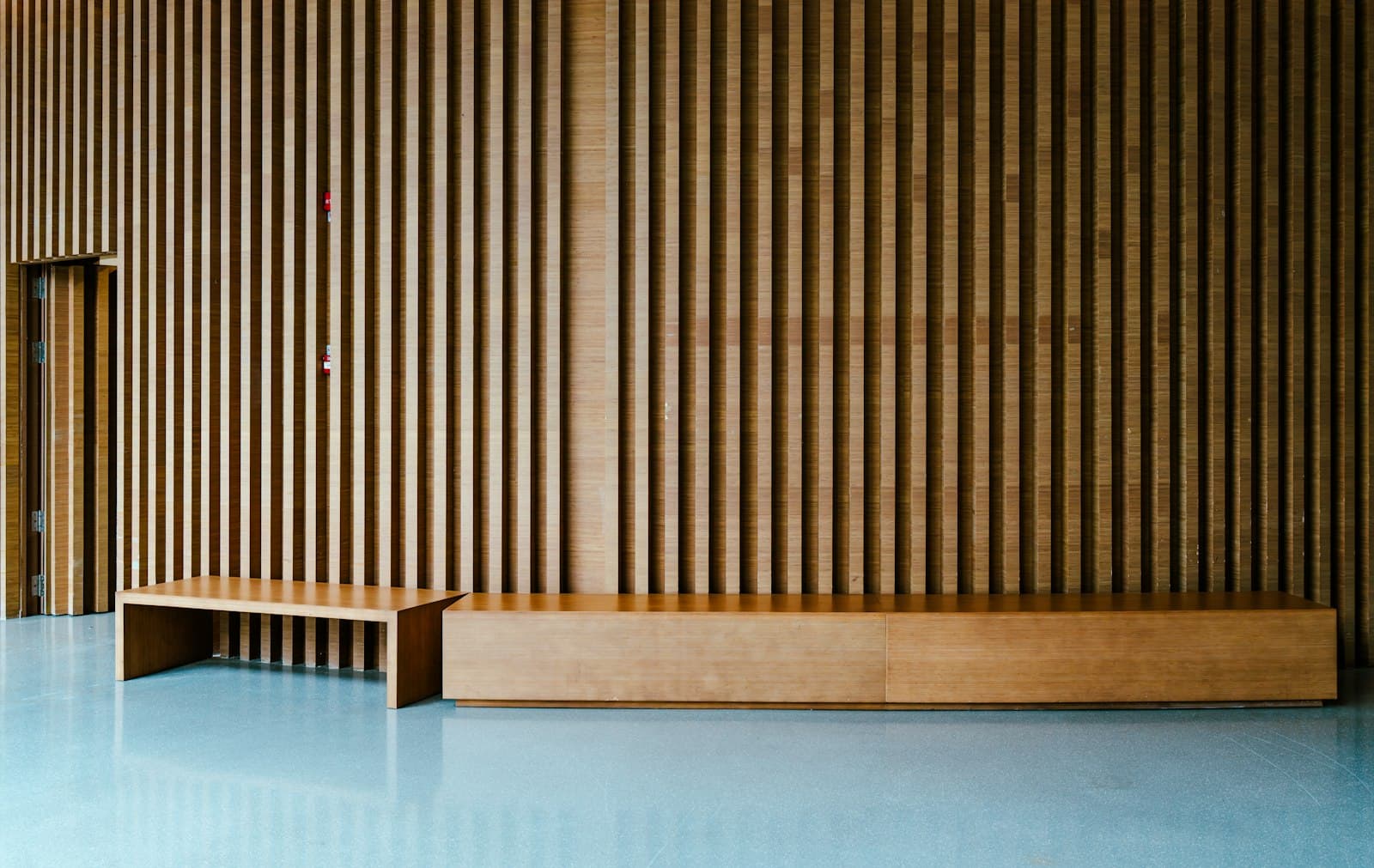 Banc d'entrée en frêne