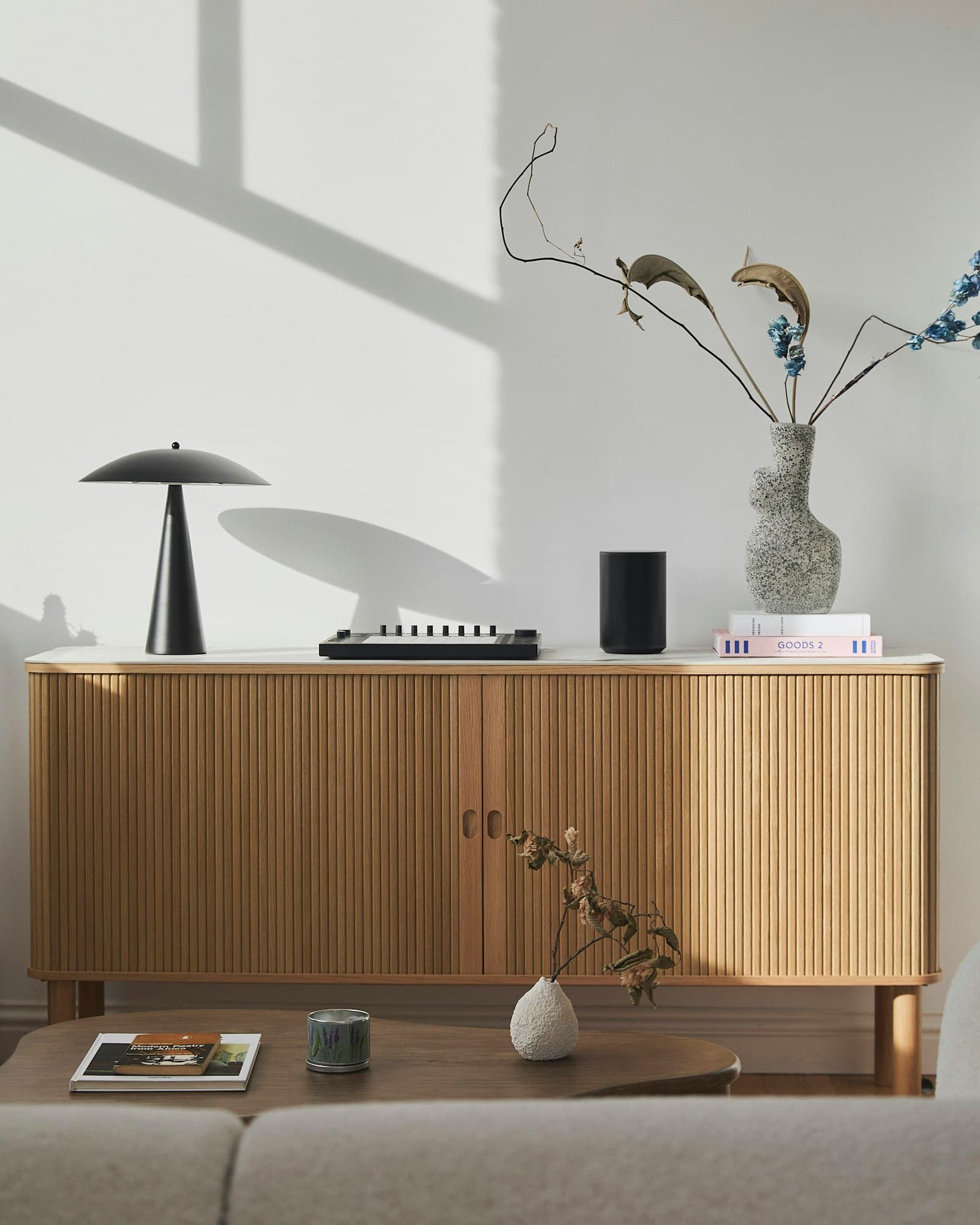 Buffet enfilade en noyer